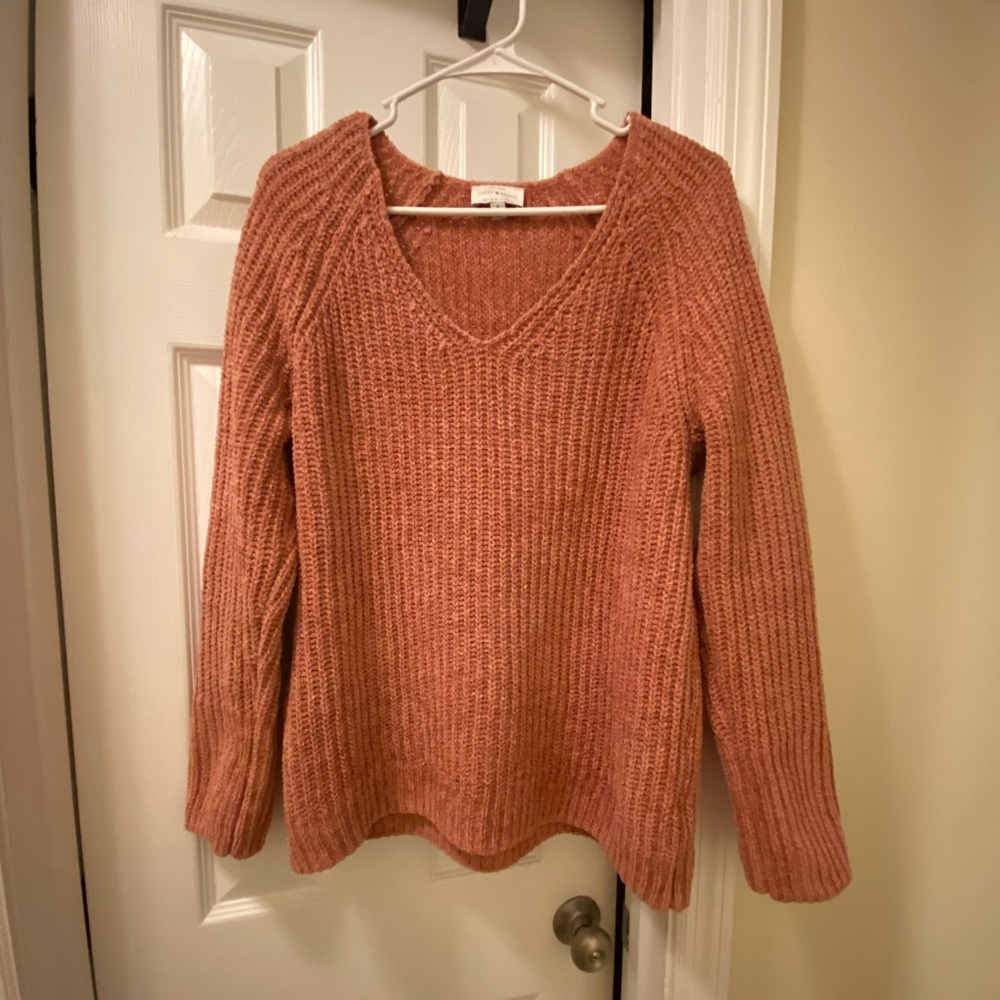 Lucky brand chenille sweater